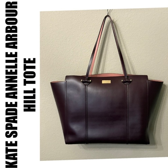 Vintage Kate Spade Annelle Arbour Hill
leather tote. Normal wear sold as is. - Picture 10 of 10